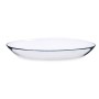 Fuente de Cocina Invitation Ovalada Transparente Vidrio 820 ml (13 Unidades)