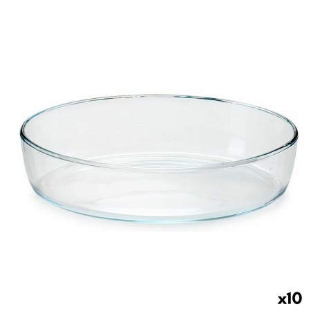 Plat à Gratin Borcam Ovale 1,5 L 18 x 6 x 26 cm (10 Unités)