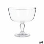 Plat à tarte Petite Patisserie Transparent verre 22,5 x 22,5 x 22,5 cm (4 Unités)