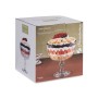 Tartera Petite Patisserie Transparente Vidrio 22,5 x 22,5 x 22,5 cm (4 Unidades)