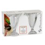 Set de Copas Canada Helado Transparente Vidrio 180 ml (12 Unidades)