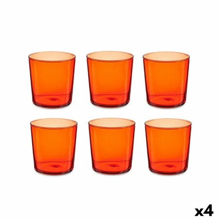 Set de Verres Bistro Rouge verre 380 ml (4 Unités)