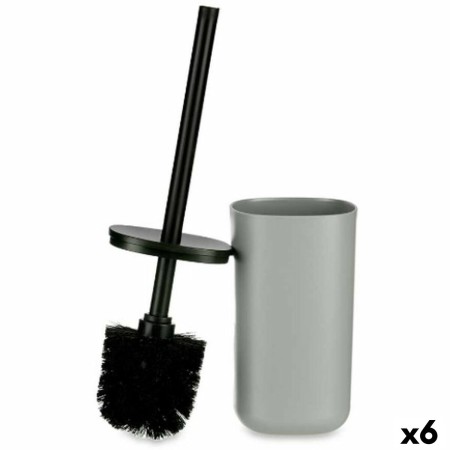 Brosse de salle de wc Gris polystyrène 9,6 x 35 x 9,6 cm (6 Unités)