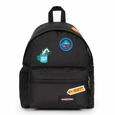 Mochila Deportiva Eastpak Padded Zippl'R + Camp Patch Negro