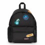 Mochila Deportiva Eastpak Padded Zippl'R + Camp Patch Negro