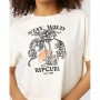 Camiseta Rip Curl Stay Wild Blanco