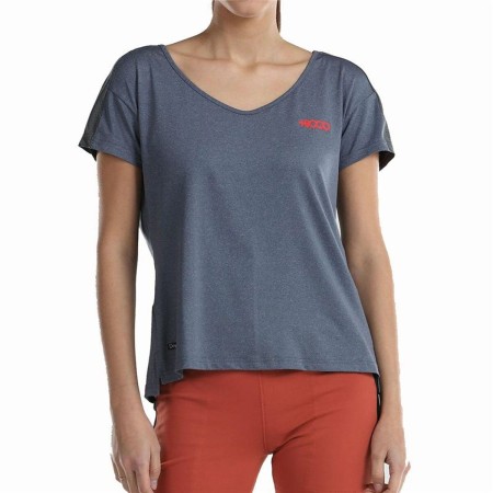 Camiseta de Manga Corta Mujer +8000 Novar Montaña Gris