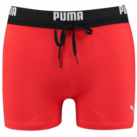 Bañador Hombre Puma Logo Swim Trunk Boxer Rojo