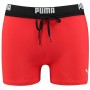 Bañador Hombre Puma Logo Swim Trunk Boxer Rojo