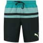 Bañador Hombre Puma Swim Heritage Mid Negro