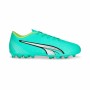 Botas de Fútbol para Niños Puma Ultra Play Mg Azul eléctrico Hombre