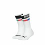 Calcetines Deportivos Puma Seasonal Crew Blanco