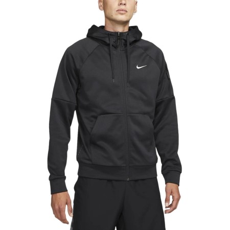 Veste de Sport pour Homme Nike Therma-FIT Noir