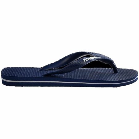 Tongs pour Homme Havaianas Logo Bleu