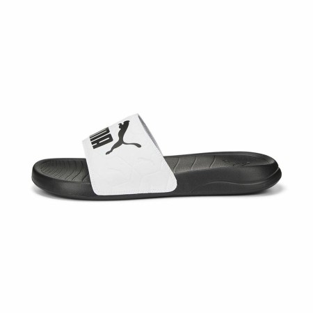 Chanclas para Hombre Puma Popcat 20 Logo Power Negro Blanco