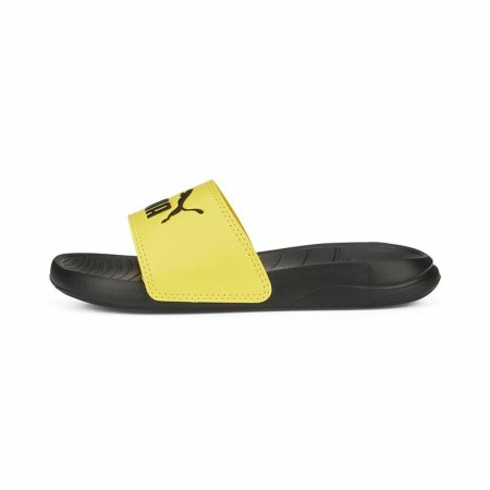 Chanclas para Niños Puma Popcat 20 Negro Amarillo