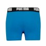 Bañador Boxer Para Niños Puma Swim Logo Azul