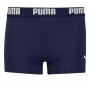 Boxer de Bain pour Enfants Puma Swim Logo Bleu foncé