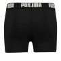 Bañador Boxer Para Niños Puma Swim Logo Negro