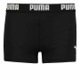 Bañador Boxer Para Niños Puma Swim Logo Negro