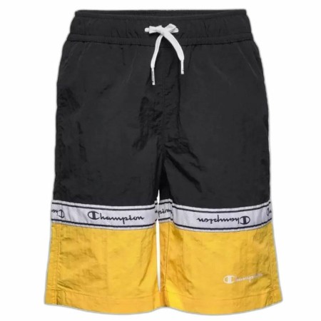 Bañador Niño Champion Beachshort Amarillo Negro