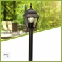 Lampadaire Brilliant Newport Noir oxydé 60 W E27