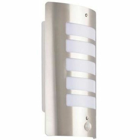 Aplique de Pared Corep Exterior E27 Plateado 20 W