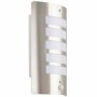 Aplique de Pared Corep Exterior E27 Plateado 20 W