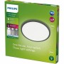 Plafón LED Philips Superslim Negro 15 W (4000 K)