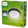 Plafón LED Philips Doris Negro 6 W (4000 K)