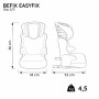 Silla para el Coche Nania Befix booster II (15-25 kg) III (22 - 36 kg) Gris