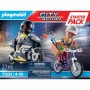 Playset de Vehículos  Playmobil City Action - Agent and Thief 71255     27 Piezas