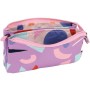 Estuche Escolar Milan Animals Violeta 22 x 12 x 4 cm