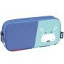 Trousse d'écolier Milan Animals Bleu 20 x 11 x 6,5 cm