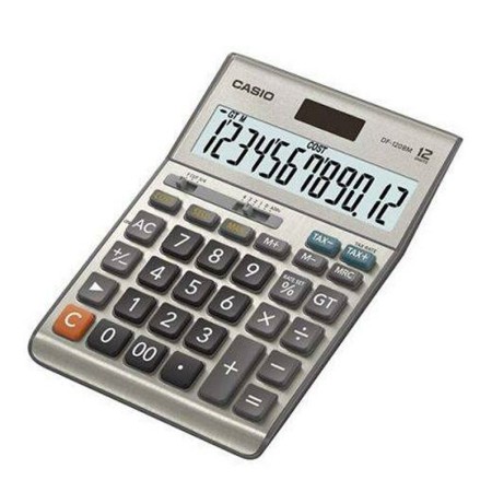 Calculadora Casio DF-120BM Negro/Gris