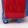 Mochila Escolar con Ruedas Spiderman Azul 31 x 14 x 41 cm