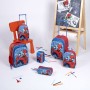 Cartable à roulettes Spiderman Bleu 31 x 14 x 41 cm