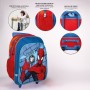 Cartable à roulettes Spiderman Bleu 31 x 14 x 41 cm
