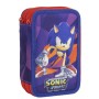 Plumier Triple Sonic Morado 13 x 7 x 20 cm