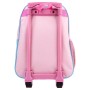 Mochila Escolar con Ruedas Princesses Disney Rosa 31 x 14 x 41 cm