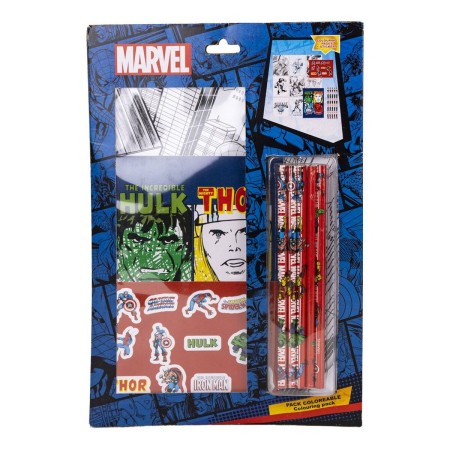 Set de Papelería The Avengers Azul