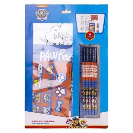 Ensemble de Papeterie The Paw Patrol Bleu