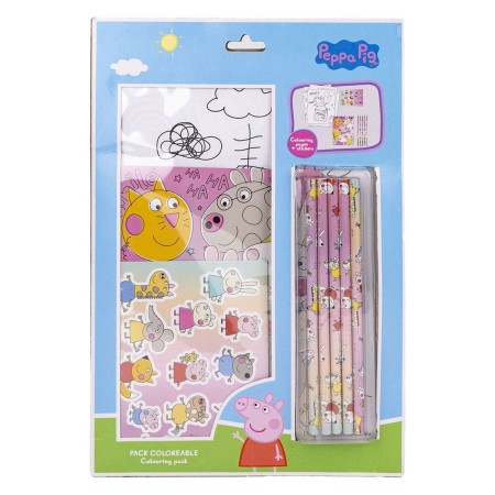 Set de Papelería Peppa Pig Rosa