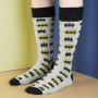 Calcetines Batman Unisex Gris claro