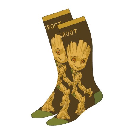 Chaussettes Marvel Unisexe Marron