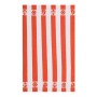 Serviette de plage Secaneta Serviette Orange Rayures 100 x 160 cm