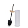 Brosse de salle de wc Blanc Marron Noir Bambou polypropylène 9,5 x 39 x 9,5 cm (6 Unités)