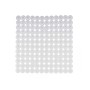 Tapis de Douche Antidérapant Transparent PVC 54 x 54 x 1 cm (6 Unités)