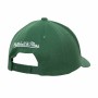 Casquette de Sport Mitchell & Ness Milwaukee Bucks Vert foncé (Taille unique)