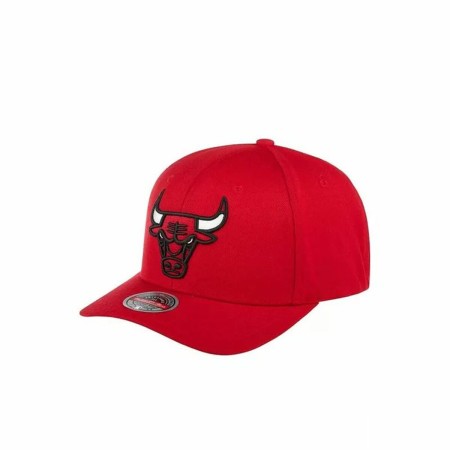 Gorra Deportiva Mitchell & Ness Chicago Bulls Rojo (Talla única)